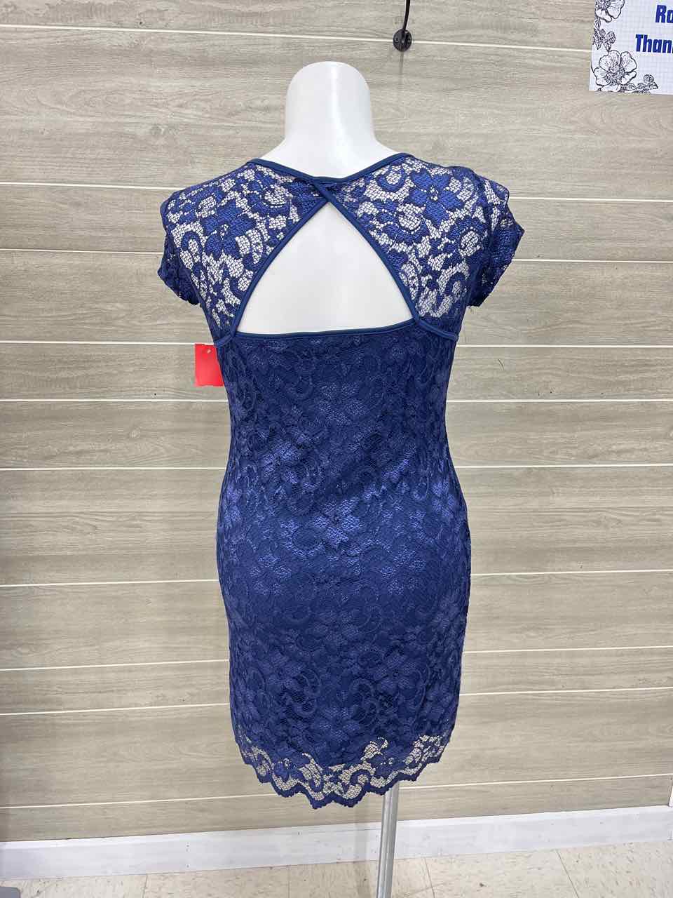 Blue Womens Women Size 10 Dress