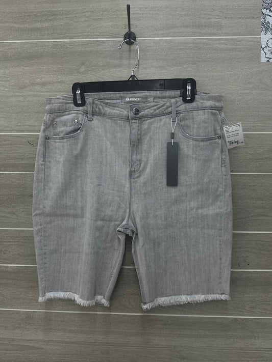 Tractr Gray Womens Women Size 14 Shorts