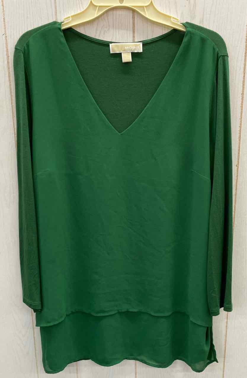 Michael KORS Green Womens Size L Shirt