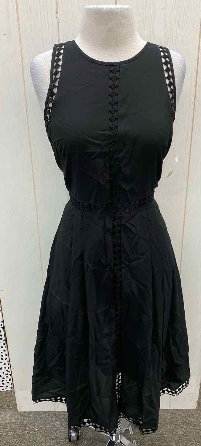 Ann Taylor Black Womens Size 6 Dress