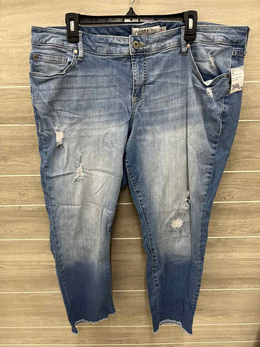 Torrid Blue Womens Women Size 20W Jeans