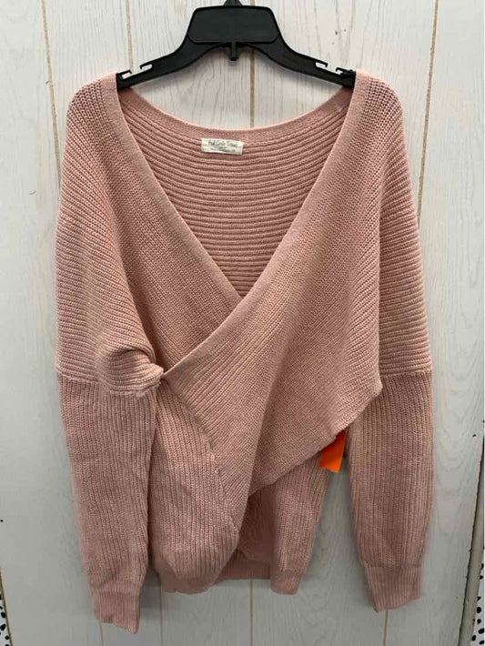 Pink Womens Size 2X Sweater