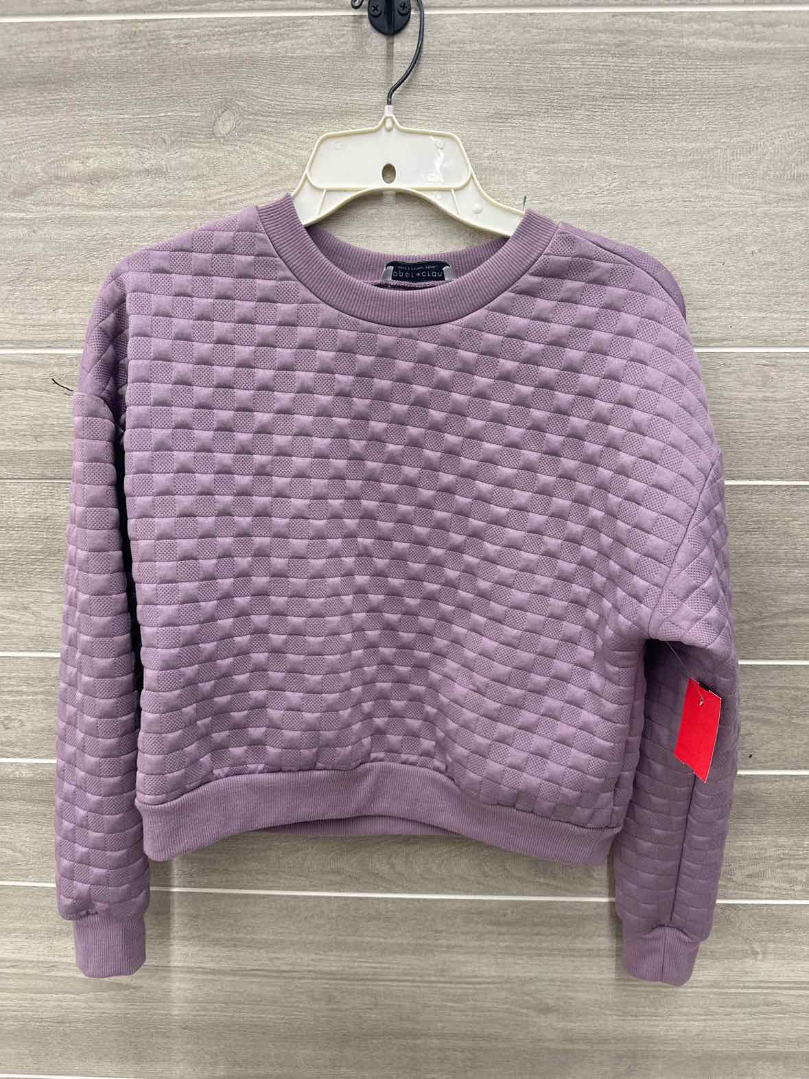 Paper Crane Size XS Purple Womens Sweatshirt