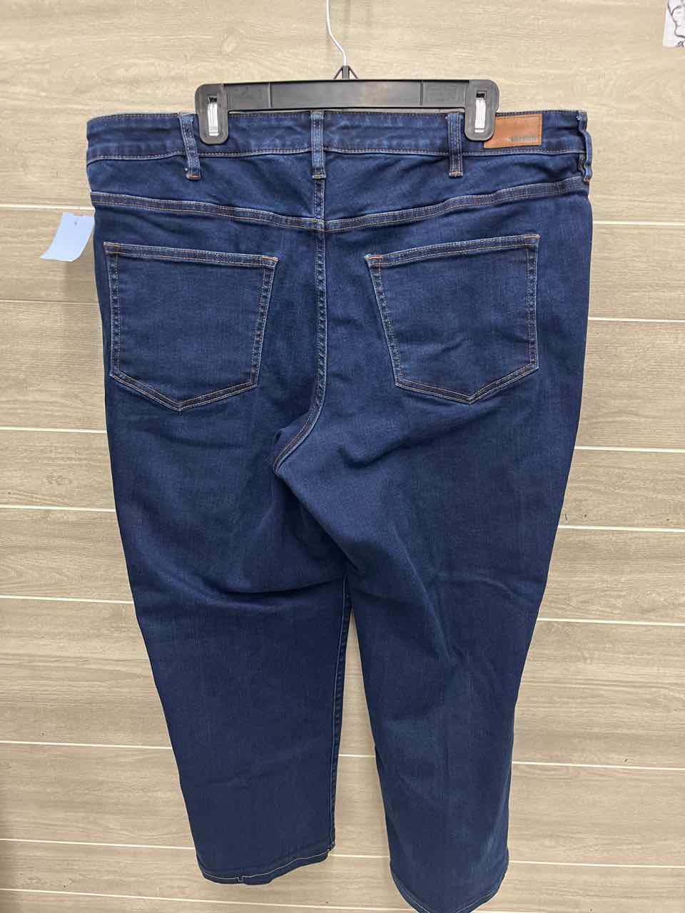 Lands End Size 22W Blue Plus Jeans
