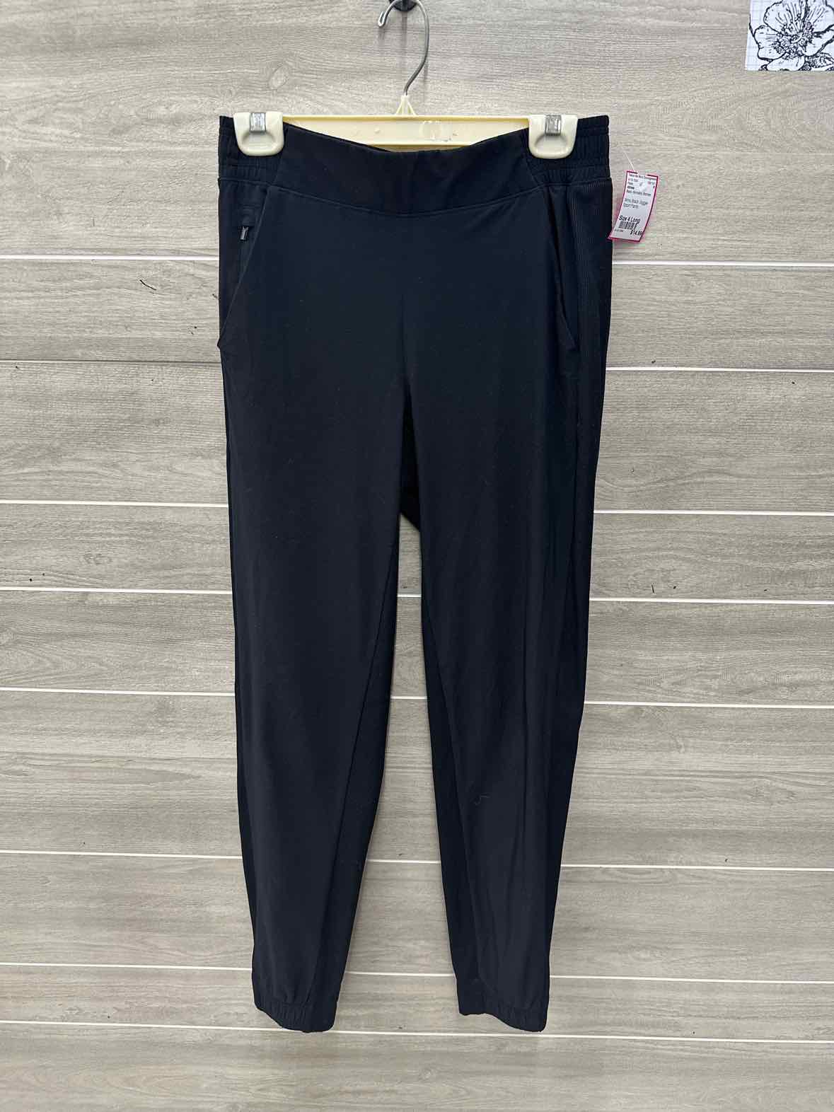 Athleta Size 4 Long Black Womens Pants