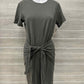 Theory Size 10/12 Olive Womens Dress
