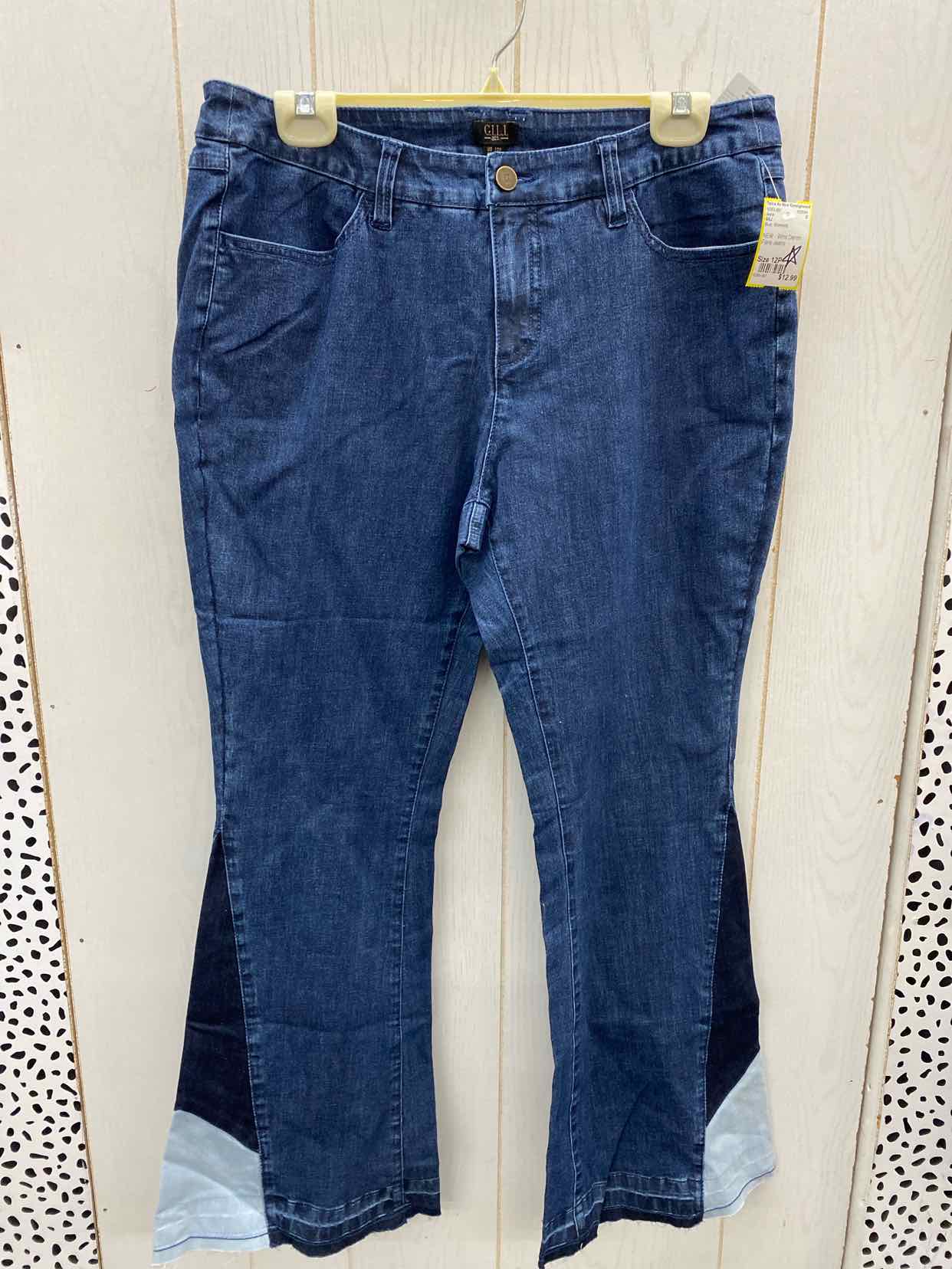 GILI Blue Womens Size 12P Jeans