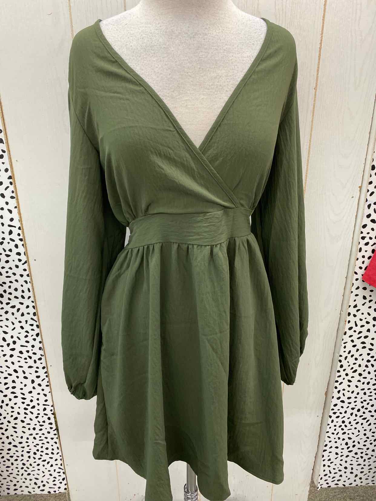 Shein Olive Womens Size 8/10 Dress