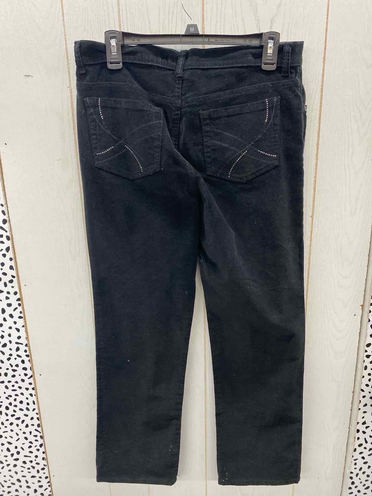 Gloria Vanderbilt Black Womens Size 12P Pants