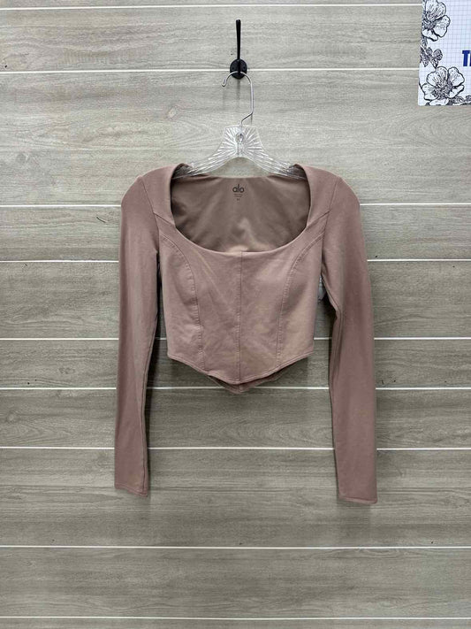 ALO Size XS Tan Womens Shirt