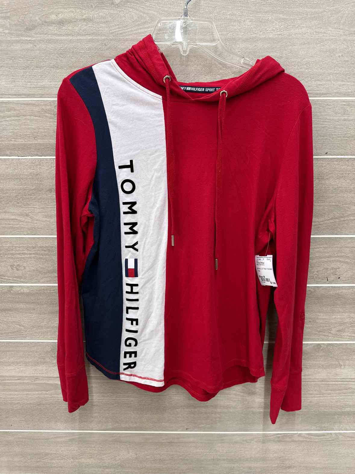 Tommy Hilfiger Red Womens Size M Shirt
