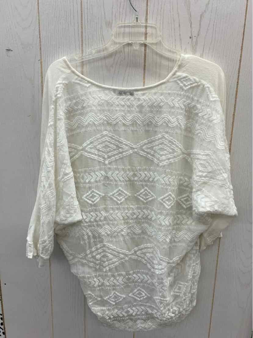 CABi Cream Womens Size M Shirt