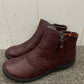 JBU Burgundy Womens Size 12 Boots