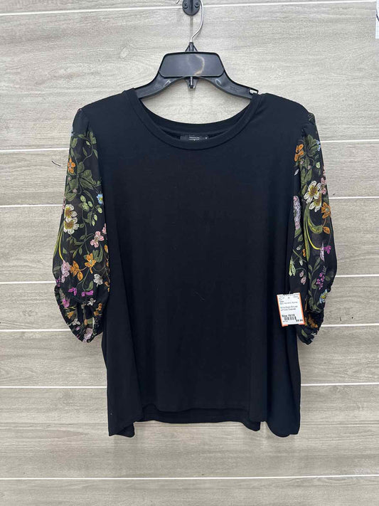 Tahari Black Womens Women Size 16/18 Shirt