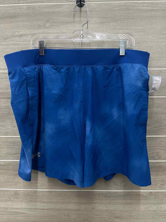 Under Armour Size XXL Blue Womens Shorts