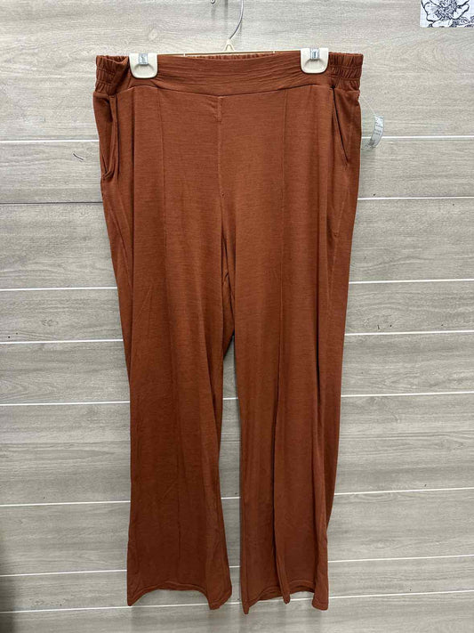 Maurices Size L/XL Orange Womens Pants
