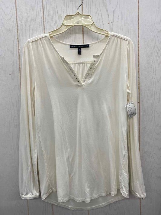 WHBM Cream Womens Size XS Shirt
