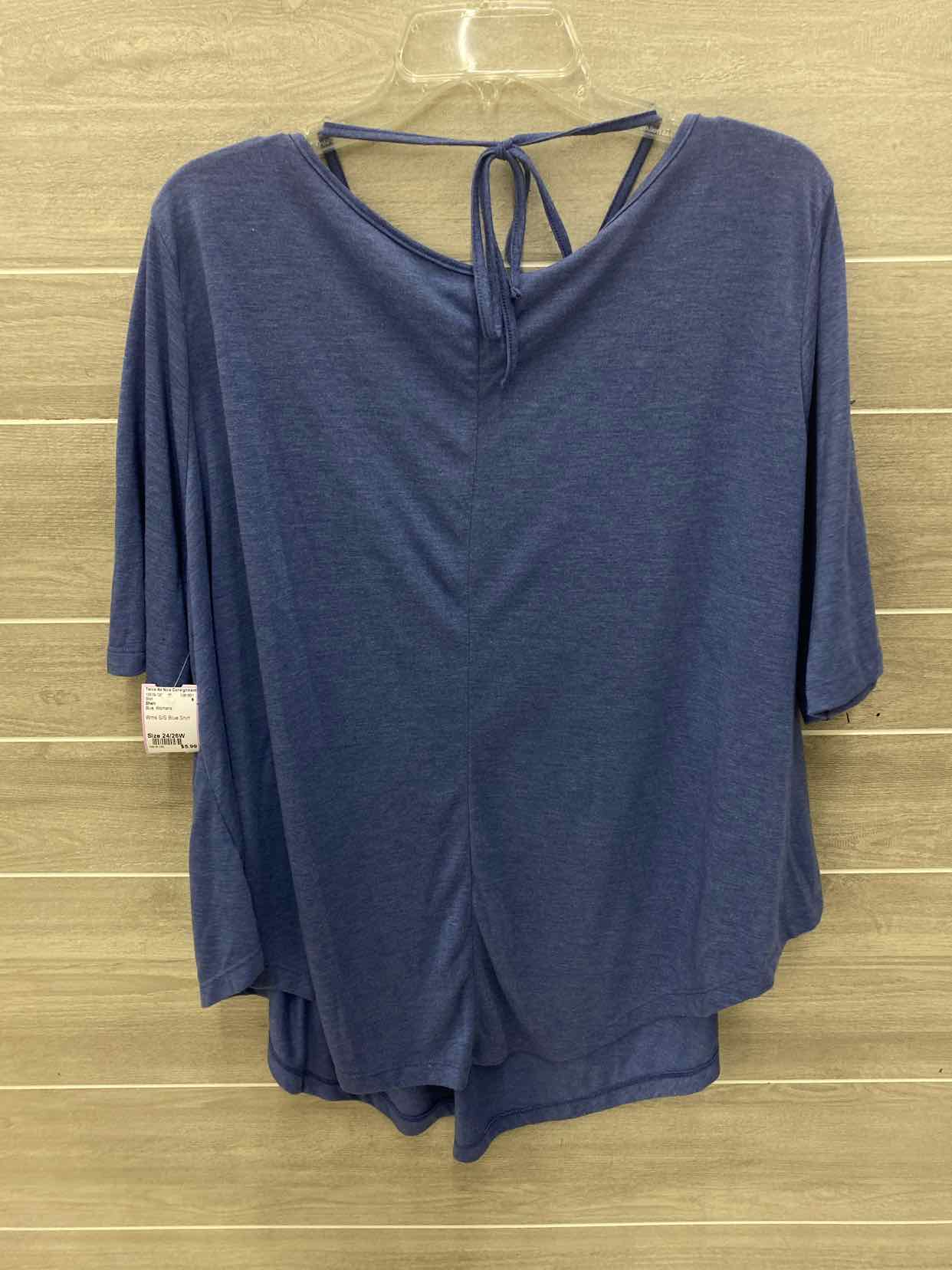 Shein Blue Womens Size 24/26W Shirt