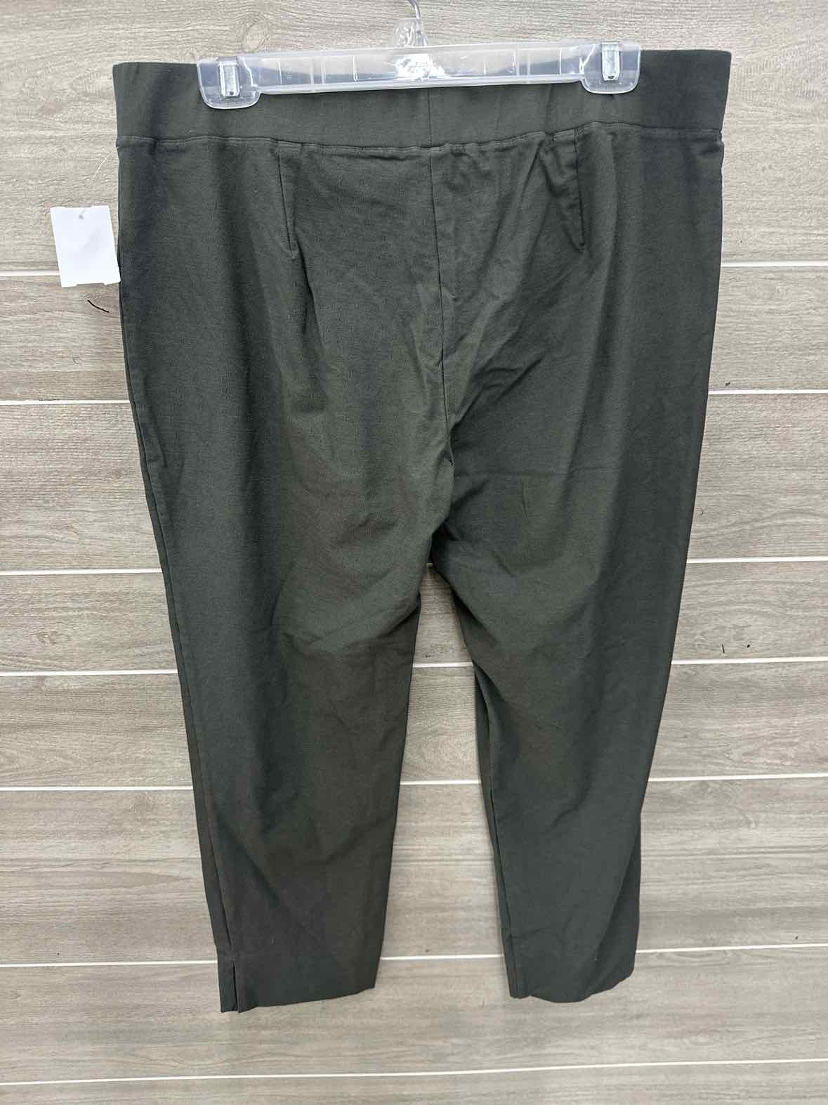 Eileen Fisher Green Womens Women Size L Pants