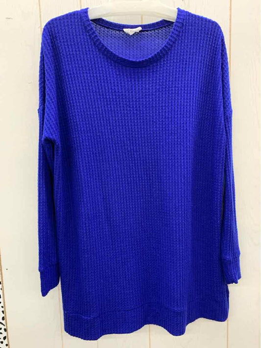 Ellie Autumn Blue Womens Size M/L Shirt