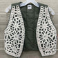 ZARA Size S Olive Junior Vest