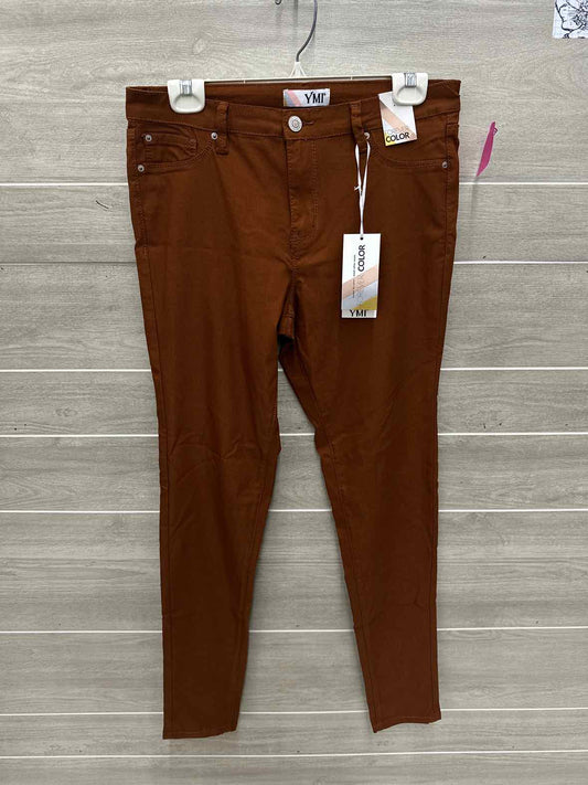 YMI Size 12 Orange Womens Pants