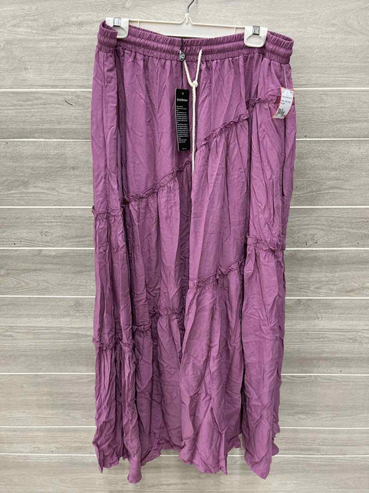Purple Womens Women Size 2X Skirt