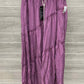 Purple Womens Women Size 2X Skirt
