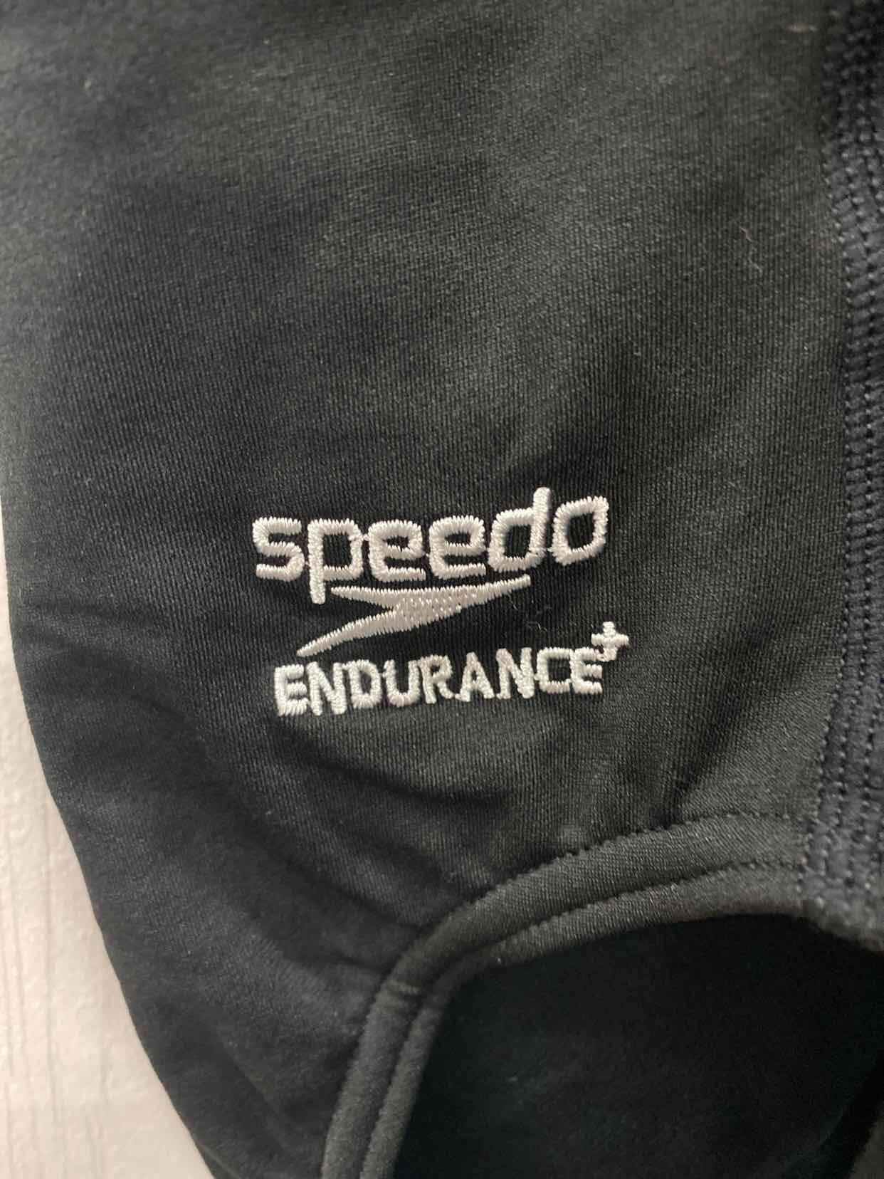 Speedo Black Womens Size 8 Swimsuit