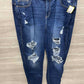 Torrid Size 24 Tall Blue Plus Jeans