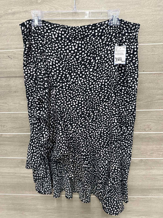 H&M Size 12/14 Black Womens Skirt