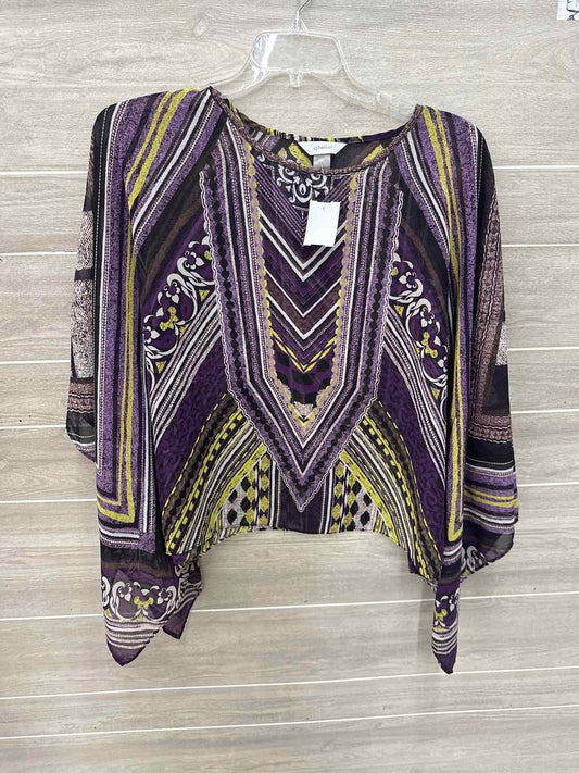 CJ Banks Purple Womens Women Size 1X Shirt