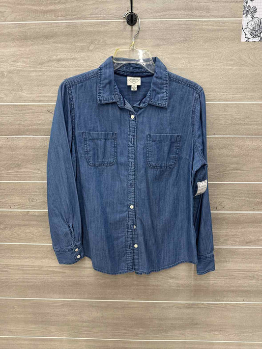 SJB Blue Womens Women Size L/P Shirt