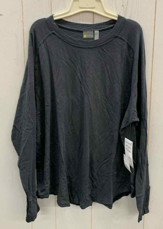 Zella Gray Womens Size XL Shirt