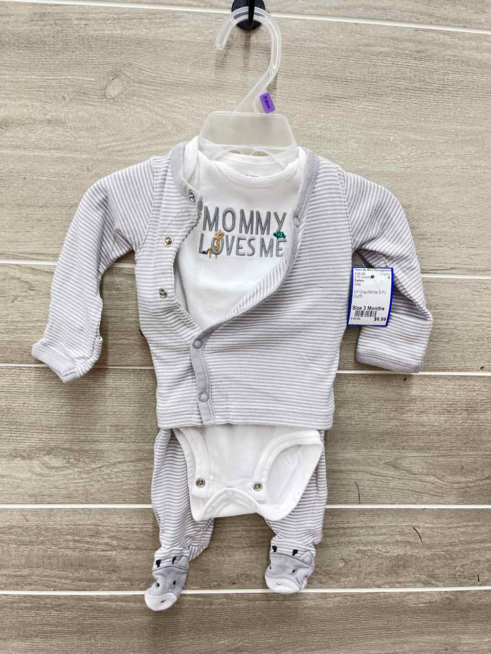 Carters Infant 3 Months 2 PC Ensemble