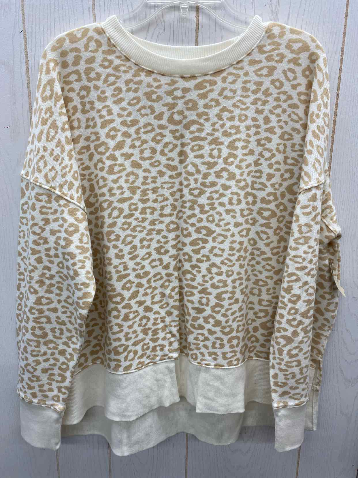 Time & Tru Tan Womens Size 16 Sweatshirt