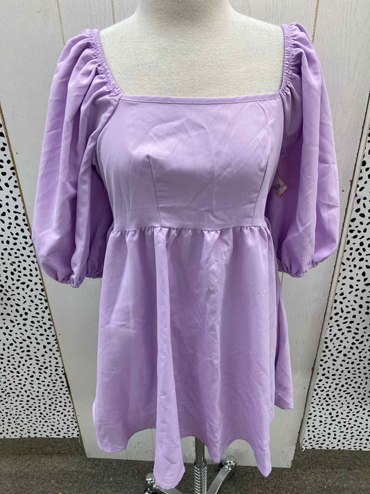 Shein Purple Womens Size 6 Dress