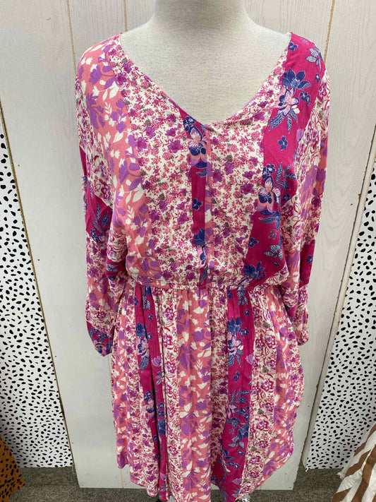 Andree Pink Womens Size 8/10 Dress