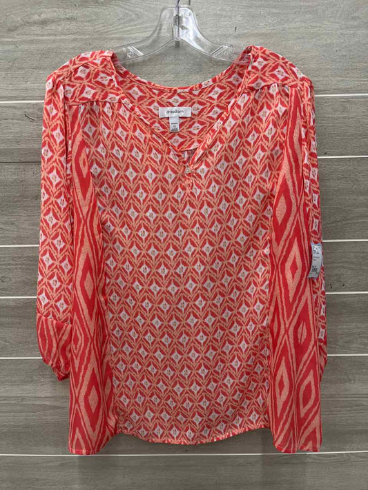 Dressbarn Size 1X Coral Plus Shirt