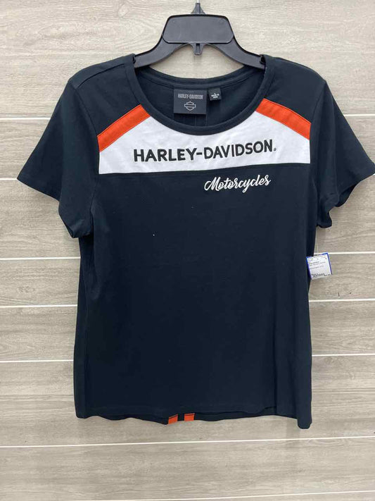 Harley Davidson Size L Black Womens Shirt