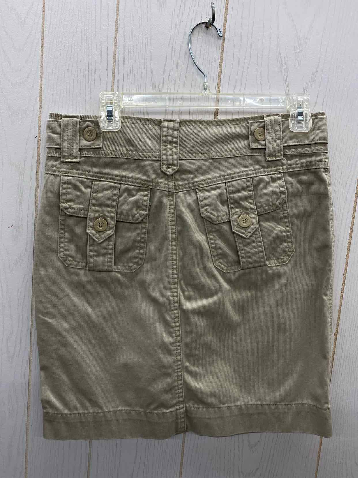 Hydraulic Khaki Womens Size 4 Skirt