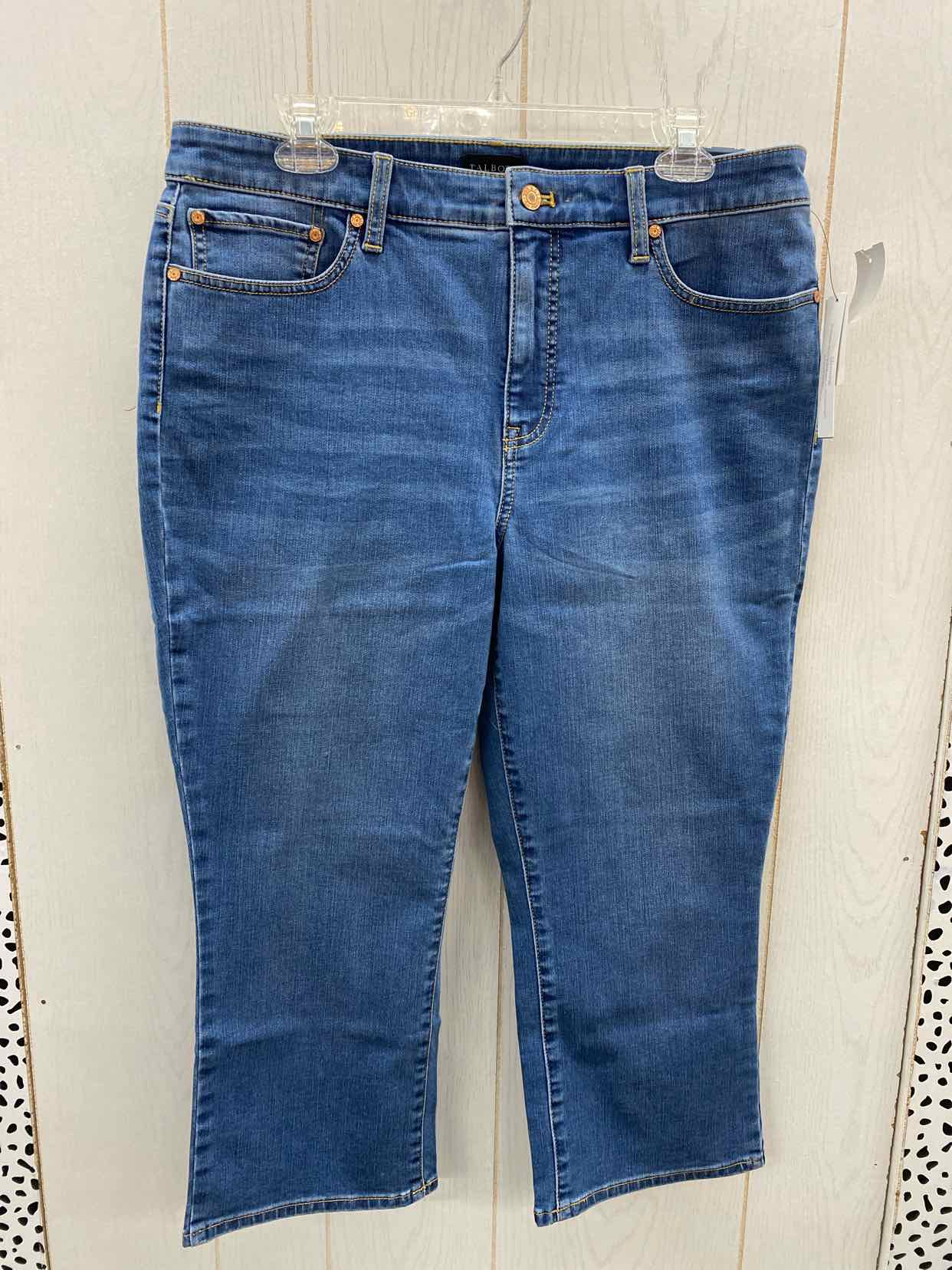 Talbots Silver Womens Size 14P Jeans