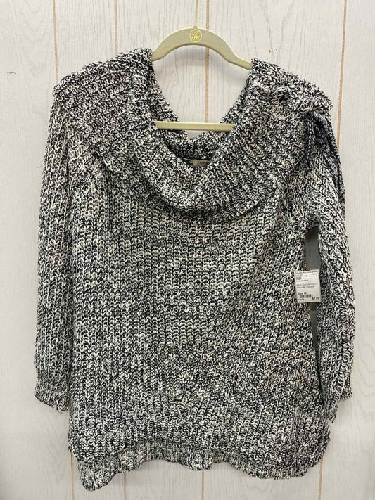 Umgee Black Womens Size M Sweater