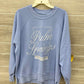 Abercrombie & Fitch Blue Womens Women Size L Sweatshirt