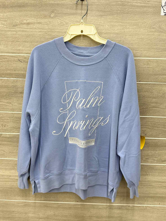 Abercrombie & Fitch Blue Womens Women Size L Sweatshirt