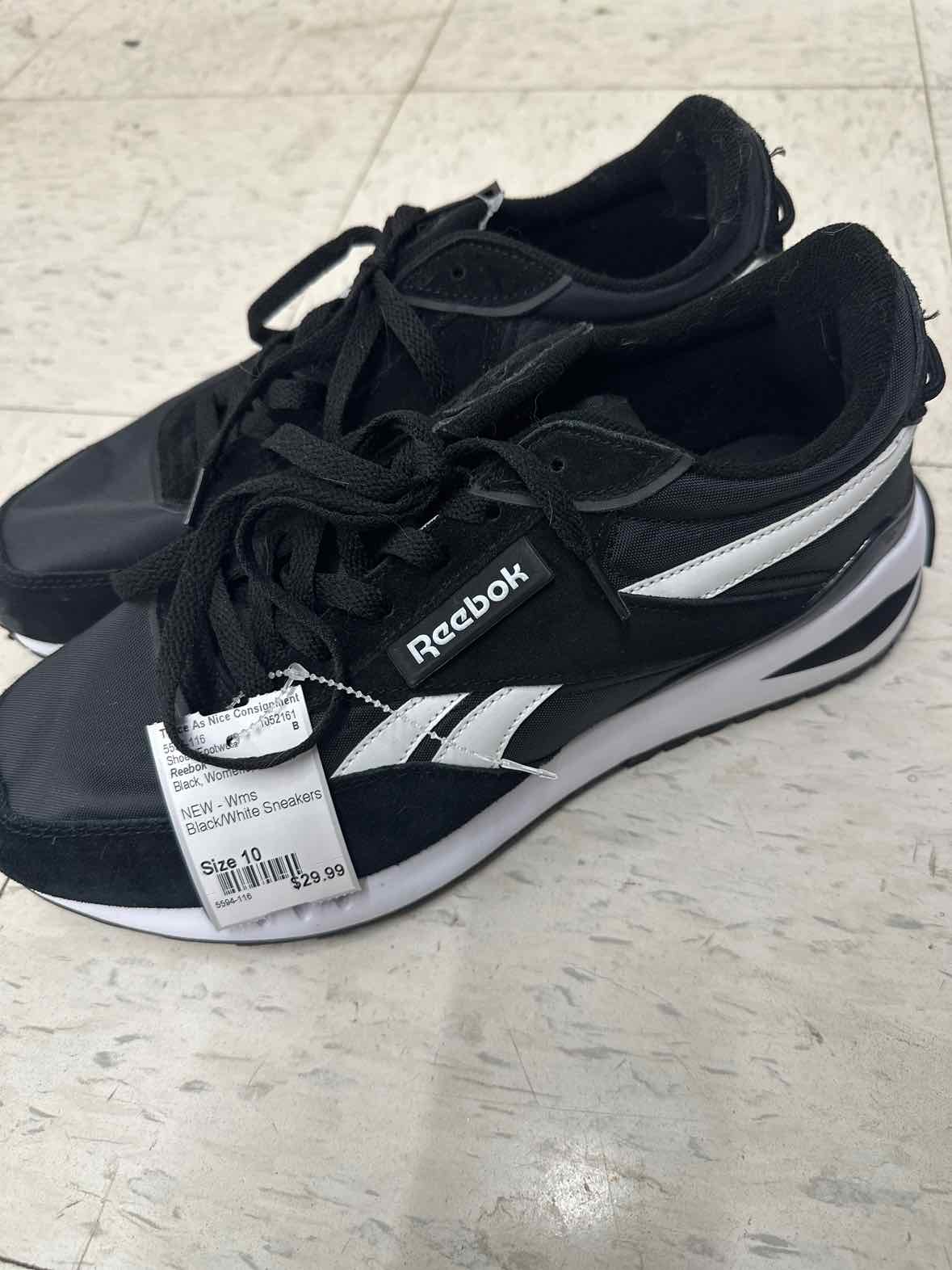 Reebok US Shoe Size 10 Black Womens Shoes/Footwear