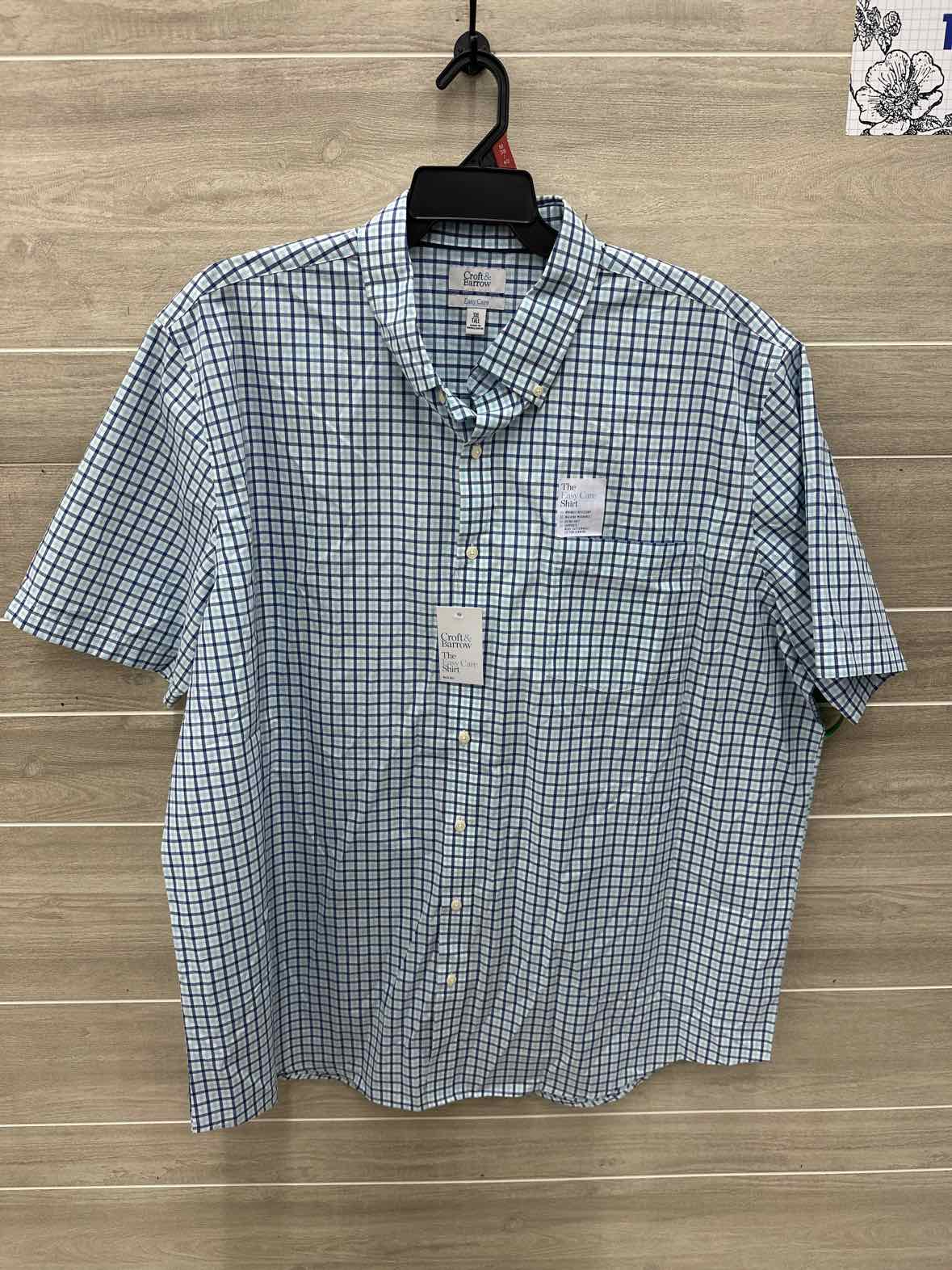Croft & Barrow Size 3X Men Mens Shirt