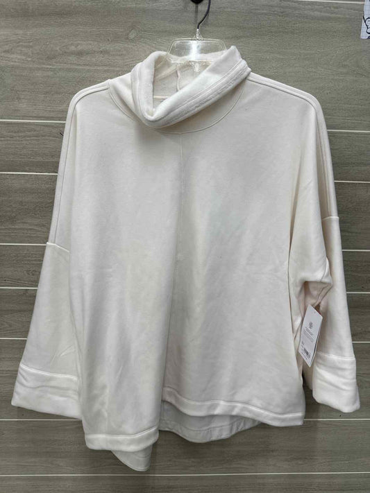 Athleta Size 1X Cream Plus Sweatshirt