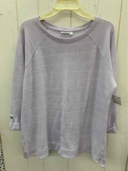 Croft & Barrow Lavender Womens Size 1X Shirt