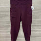 Lululemon Size 6 Burgundy Womens Leggings